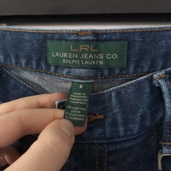 Ralph Lauren Equestrian Riding Style Straight Preppy Country High Rise Jeans 6 - Picture 3 of 7